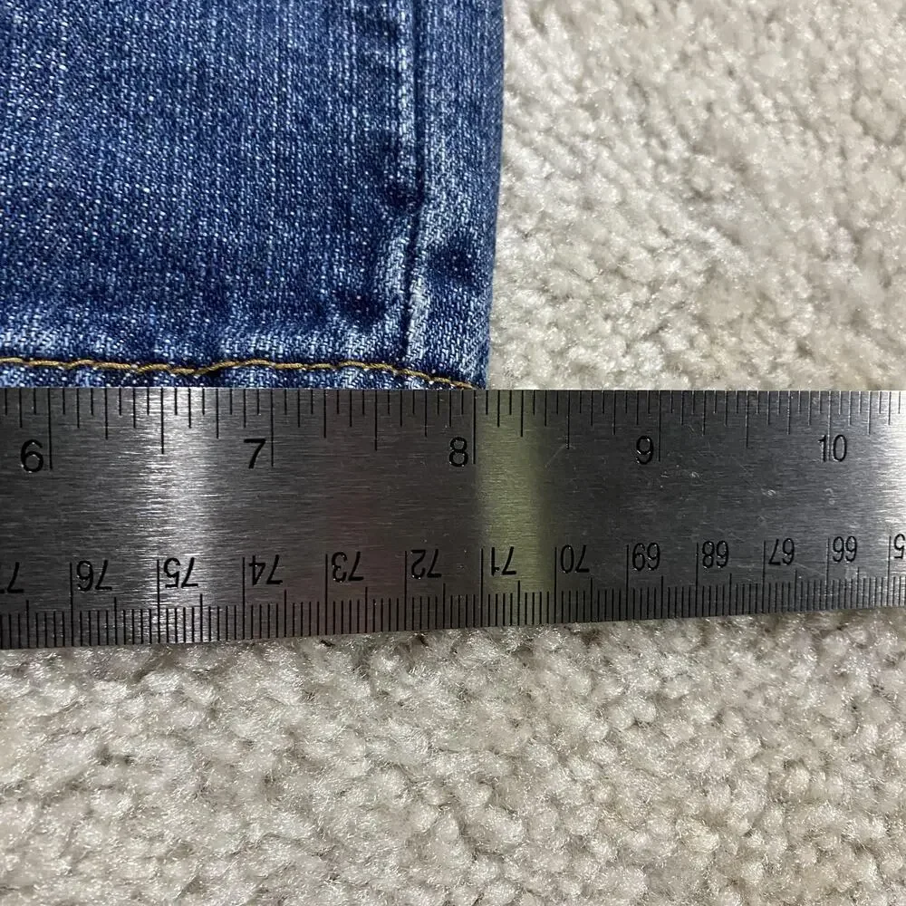 Levis 559 Jeans Mens 36x30 Blue Medium Wash Relaxed Straight Zip Fly Denim